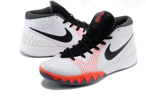 Womens Nike Kyrie 1 White Black Red For Sale